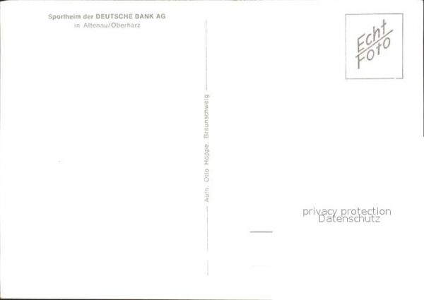 Altenau Harz Sportheim der Deutschen Bank Ag – Bild 2