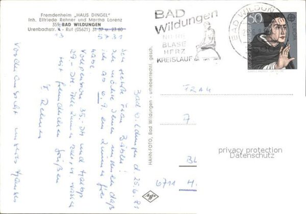 Bad Wildungen Fremdenheim Haus Dingel – Bild 2