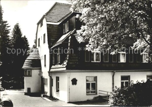 Baerenfels Erzgebirge Handwerker-Erholungsheim Spritzbergbaud