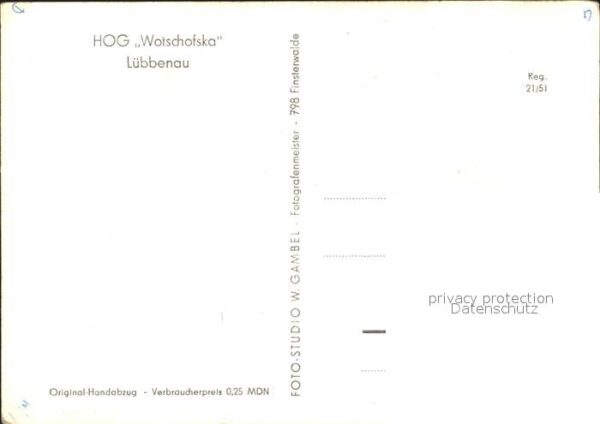 Luebbenau Spreewald HOG Wotschofska – Bild 2