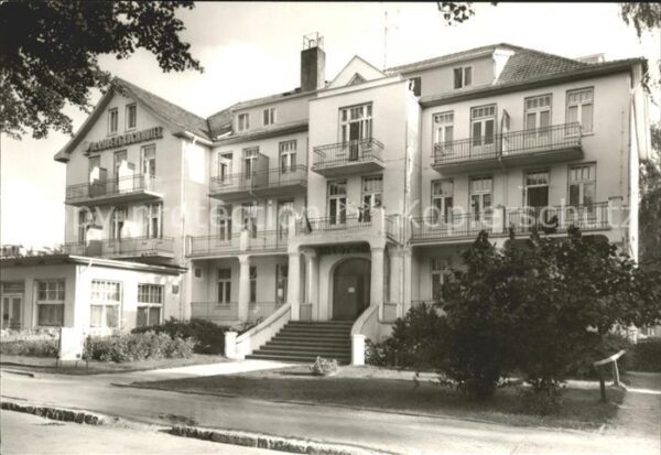 Kuehlungsborn Ostseebad Reisebüro Dr. Robert-Koch-Hotel