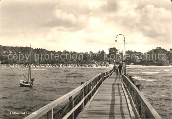 Lubmin Ostseebad Seebrücke Strand