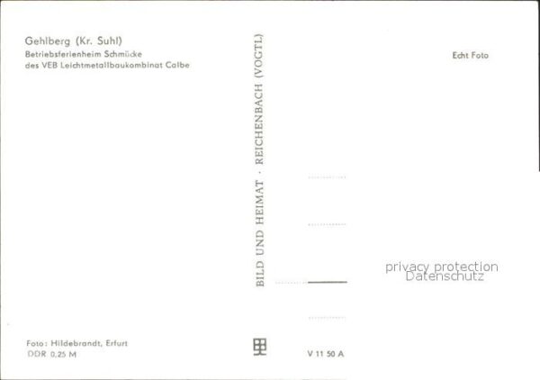 Gehlberg Betriebsferienheim Schmücke – Bild 2