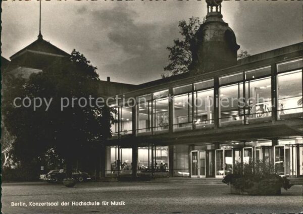 Berlin Konzertsaal der Hochschule für Musik