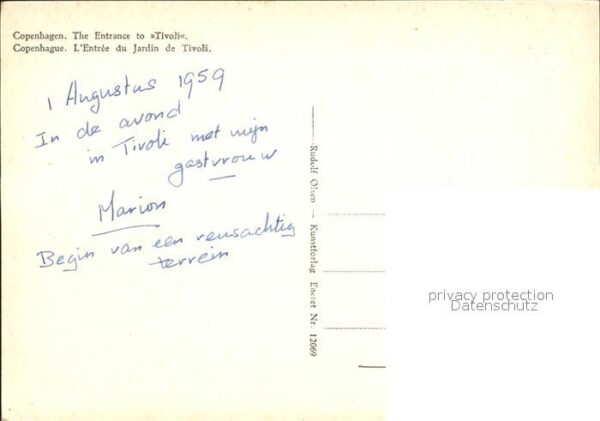 Kopenhagen Eingang zum Tivoli – Bild 2