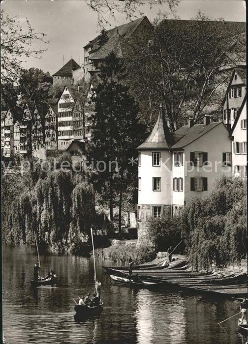 Tuebingen Hölderlinturm am Neckar