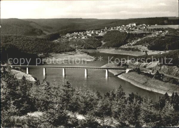 Schulenberg Oberharz Brücke über Okerstausee