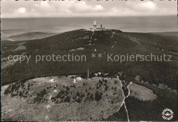 Feldberg Taunus Fliegeraufnahme