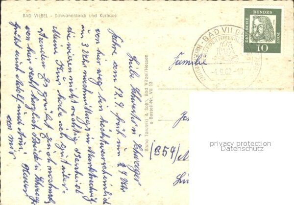 Bad Vilbel Schwanenteich am Kurhaus – Bild 2