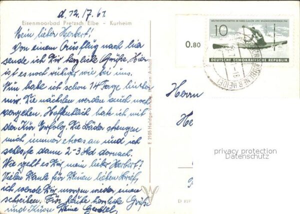 Pretzsch Elbe Eisenmoorbad Kurheim – Bild 2