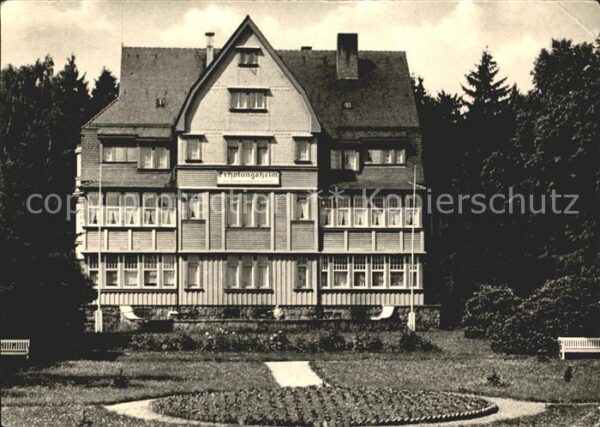 Benneckenstein Erholungsheim Wilhelm Bahnik