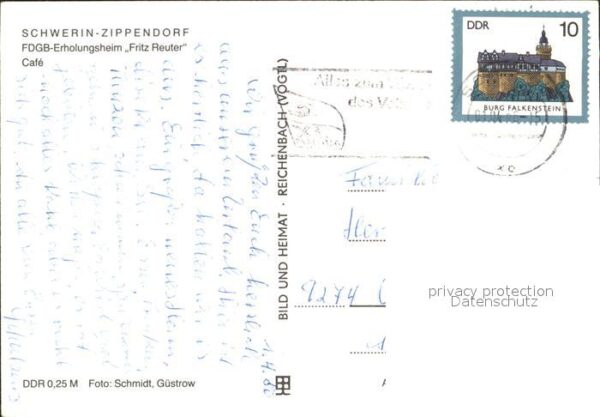 Zippendorf FDGB Erholungsheim Frit Reuter Cafe – Bild 2