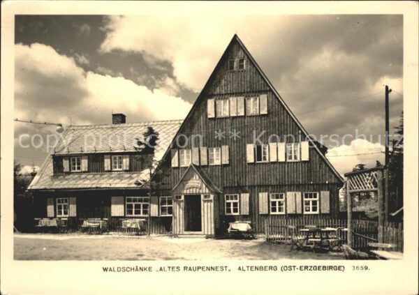 Altenberg Erzgebirge Waldschänke Altes Raupennest