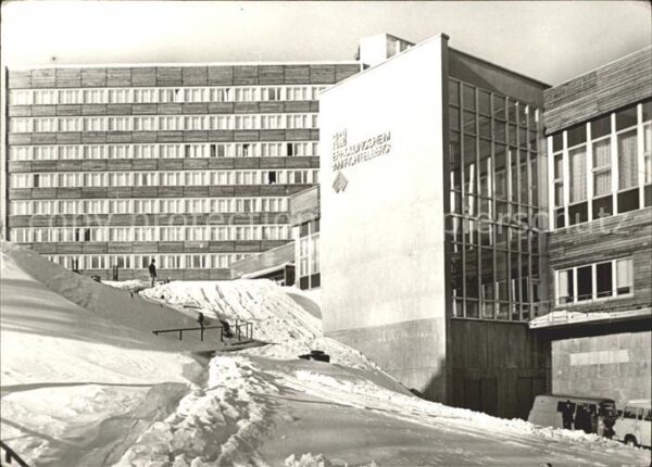 Oberwiesenthal Erzgebirge FDGB Erholungsheim Am Fichtelberg