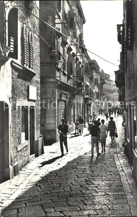Porec Strassenpartie