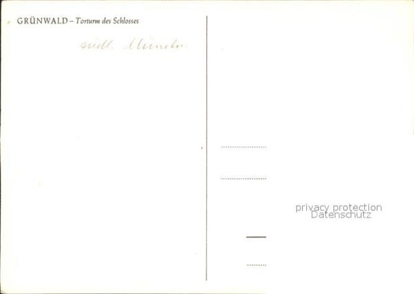 Gruenwald Muenchen Torturm des Schlosses – Bild 2