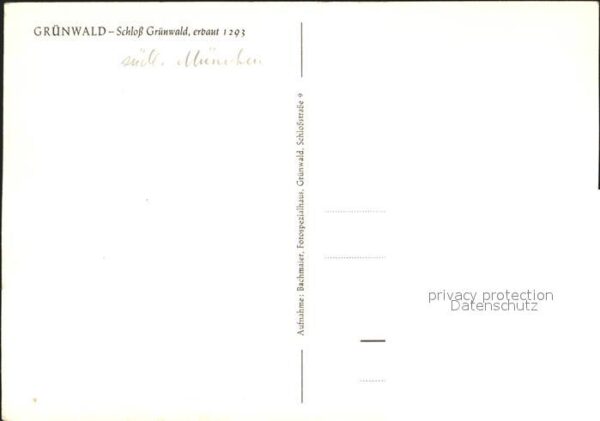 Gruenwald Muenchen Schloss Grünwald – Bild 2