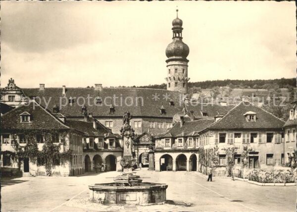 Weikersheim Schloss mit Marktplatz