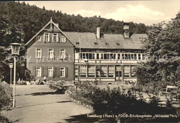 Treseburg Harz FDGB Erholungsheim Wildstein