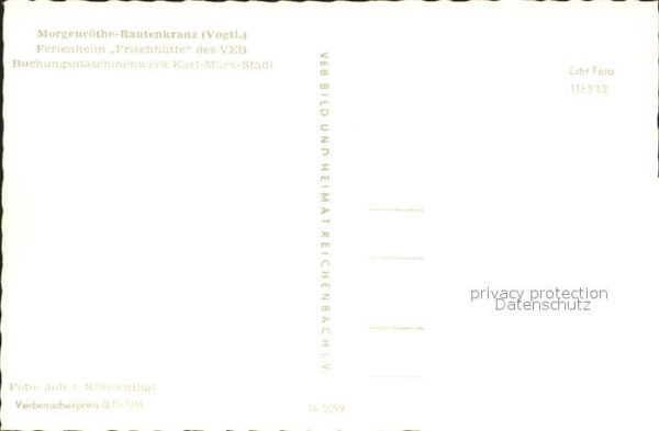 Morgenroethe-Rautenkranz Ferienheim Frischhütte – Bild 2