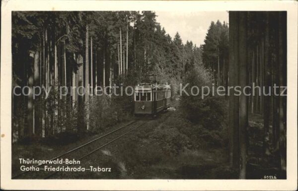 Friedrichsroda Thüringerwald-Bahn von Gotha nach Tabar