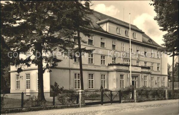 Kuehlungsborn Ostseebad FDGB Erholungsheim Albert Kayser