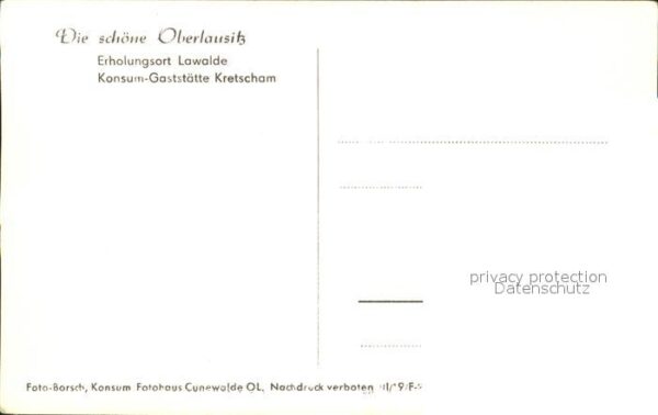 Lawalde Konsum Gaststätte Kretscham – Bild 2