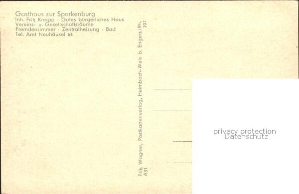 Eitelborn Gasthaus Sporkenburg – Bild 2