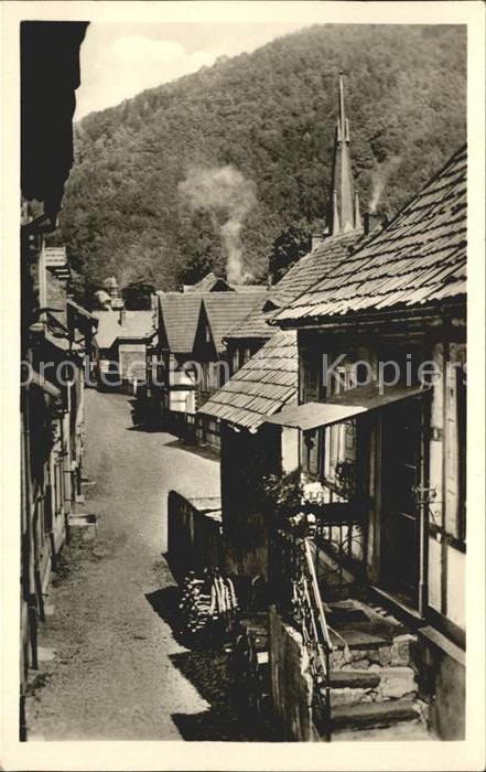 Ilfeld Suedharz Burgstrasse