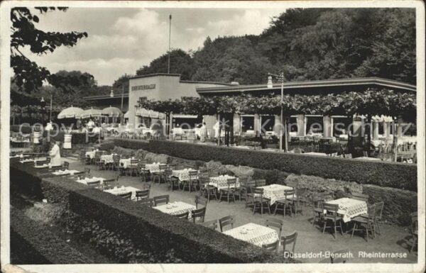 Benrath Rheinterrasse Restaurant Franz Schuller