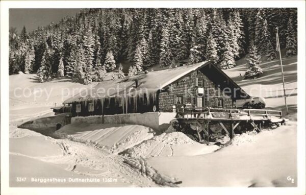 Spitzingsee Berggasthaus Duffnerhütte