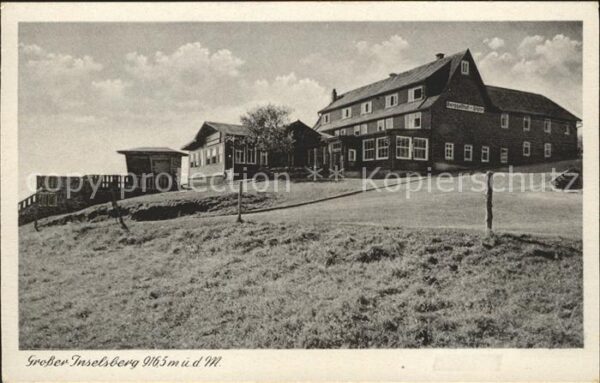 Inselsberg Schmalkalden Berggasthof Stöhr