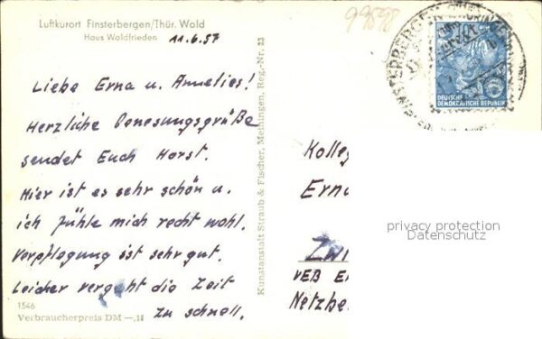 Finsterbergen Haus Waldfrieden – Bild 2