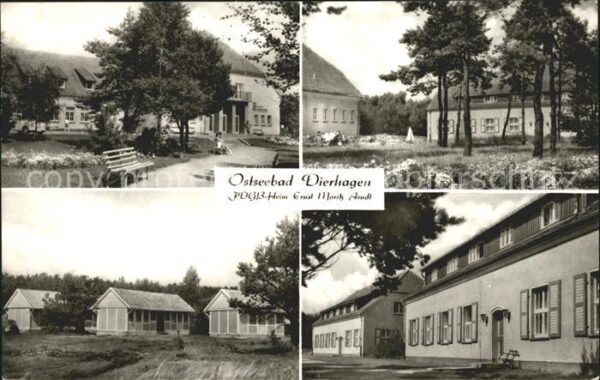 Dierhagen Ostseebad FDGB heim Ernst Moritz Arndt