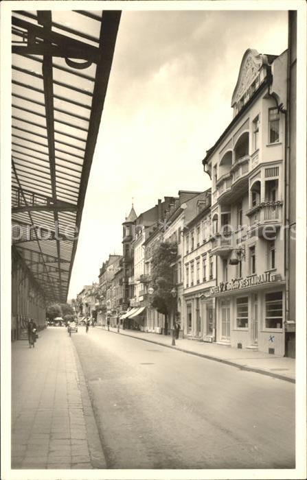 Bad Ems Römerstrasse mit Goldenes Faß