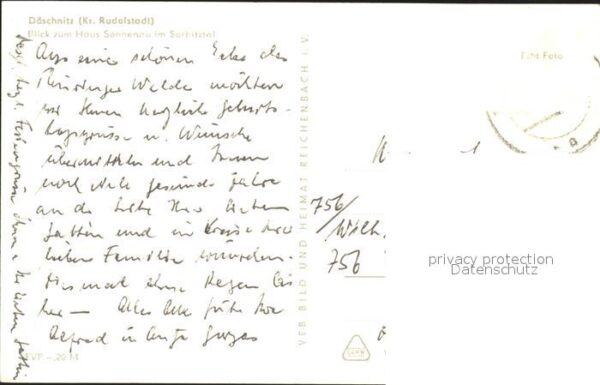 Doeschnitz Haus Sonnenau Sorbitztal – Bild 2