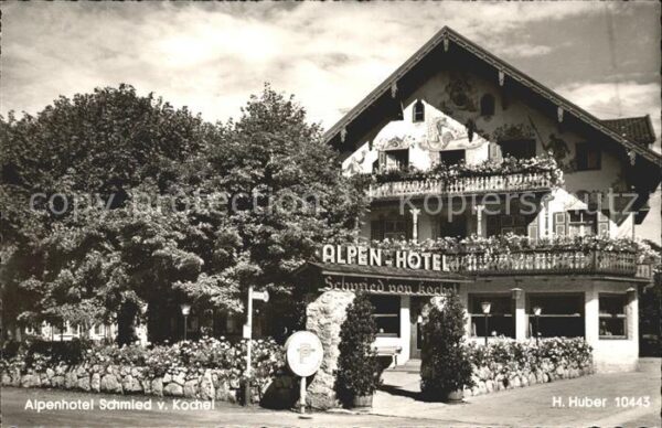 Kochel See Alpenhotel Schmied von Kochel