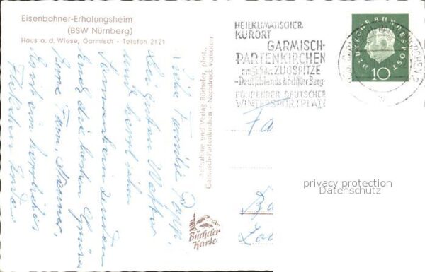 Garmisch-Partenkirchen Eisenbahn-Erholungsheim – Bild 2