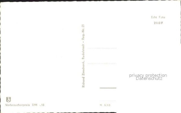 Gehlberg FDGB Erholungsheim Frieden – Bild 2