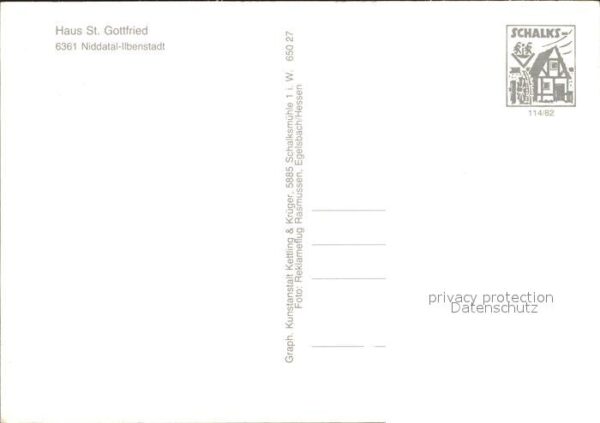 Ilbenstadt Fliegeraufnahme Haus St. Gottfried – Bild 2