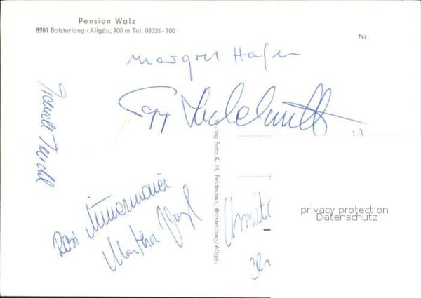 Bolsterlang Pension Walz – Bild 2