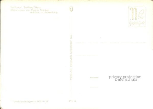 Stolberg Harz Geburtshaus von Thomas Müntzer – Bild 2