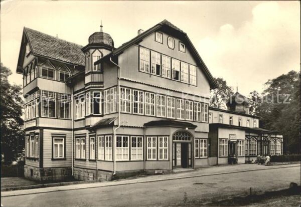Elend Harz FDGB Erholungsheim Waldmühle