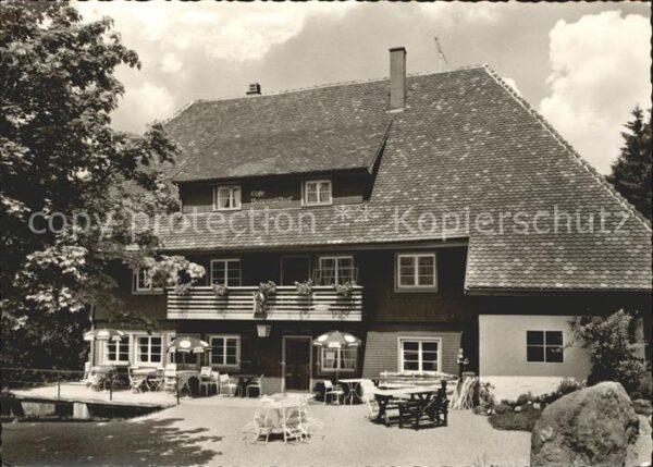 Schonach Schwarzwald Cafe Bergwaldhof