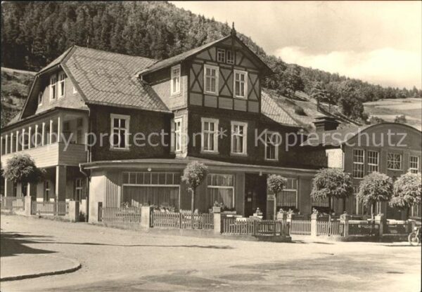 Sitzendorf Thueringen FDGB Erholungsheim Max Kirchner