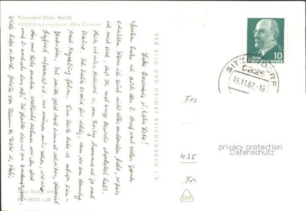 Sitzendorf Thueringen FDGB Erholungsheim Max Kirchner – Bild 2