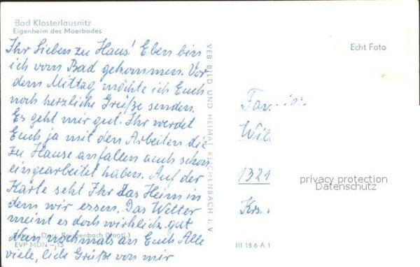 Bad Klosterlausnitz Eigenheim des Moorbades – Bild 2