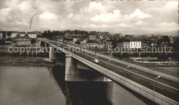 Koblenz Rhein Neue Moselbrücke