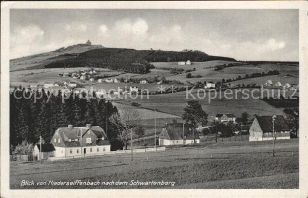 Niederseiffenbach Blick nach dem Schwartenberg