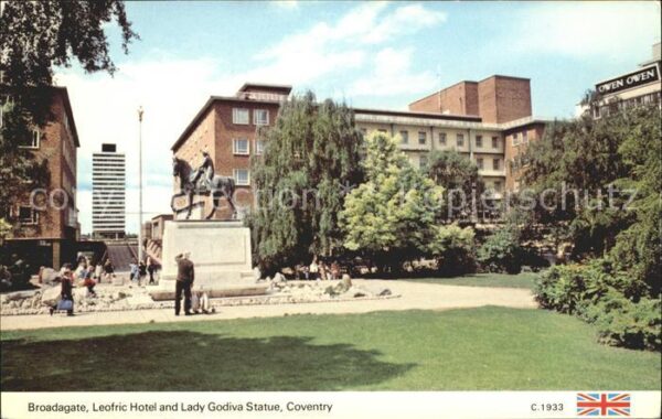 Coventry Broadagate Leofric Hotel Lady Godiva St